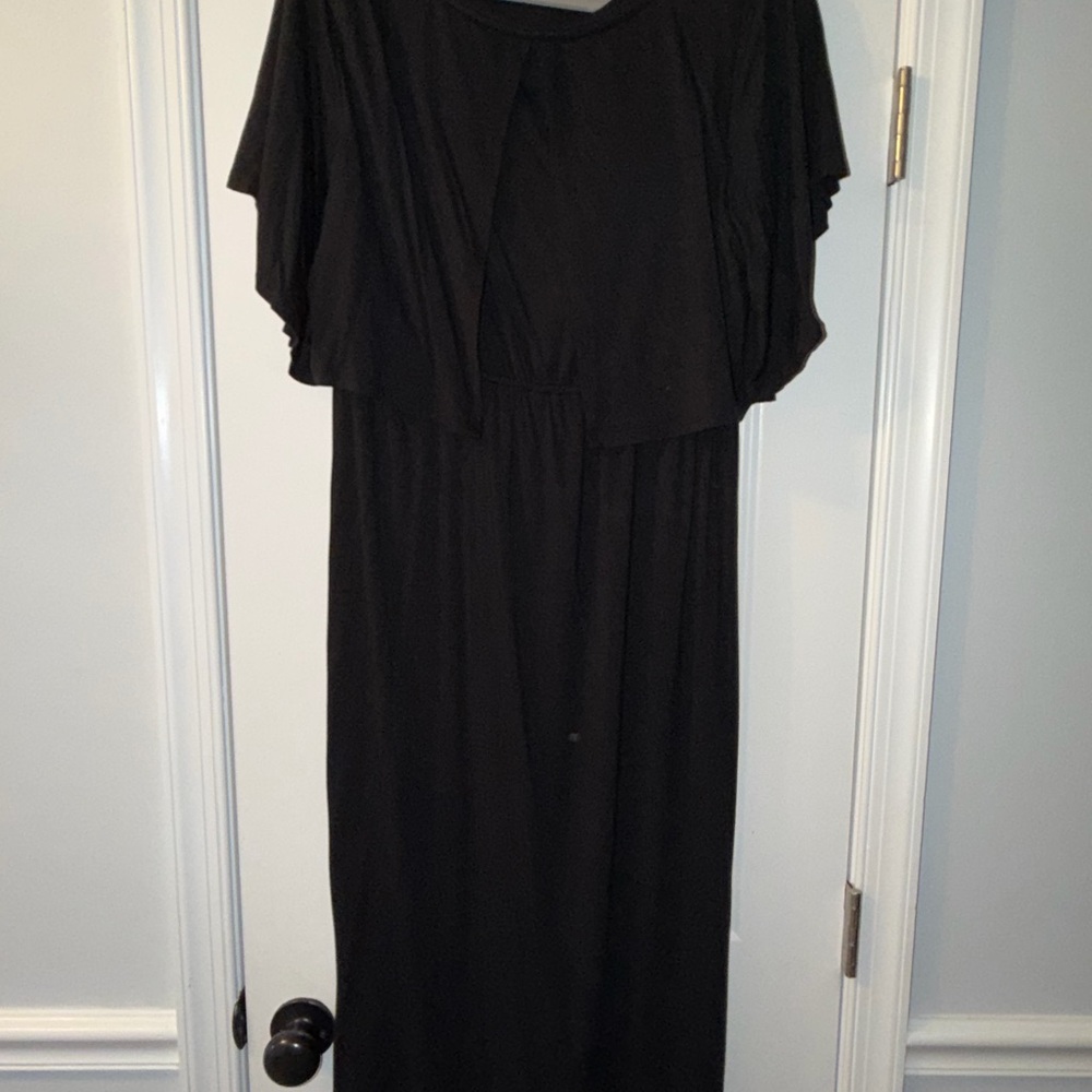Isabel Maternity by Ingrid & Isabel Black Maxi Dress